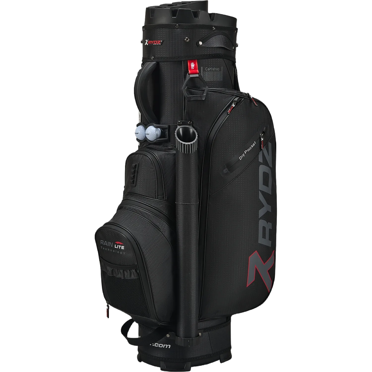 Cartbag Lucky Nine, schwarz - RYDZ GEAR - FashionsVida