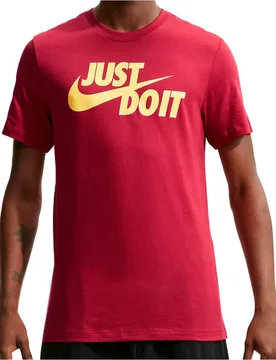 Sportswear just do it swoosh camiseta manga corta hombre Granate (XS) - Nike - FashionsVida