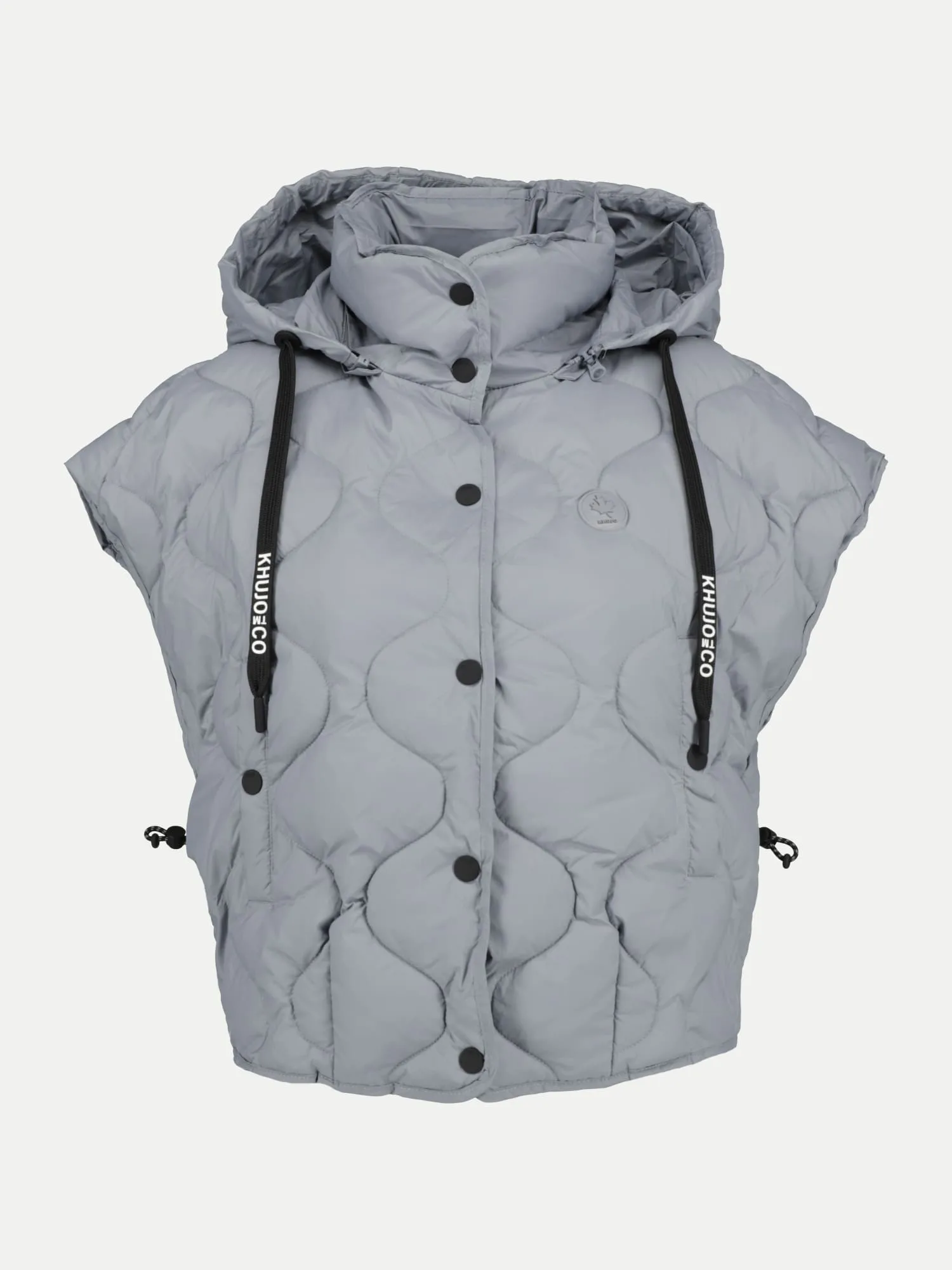 Khujo Weste Ninga Grau M - Khujo - FashionsVida