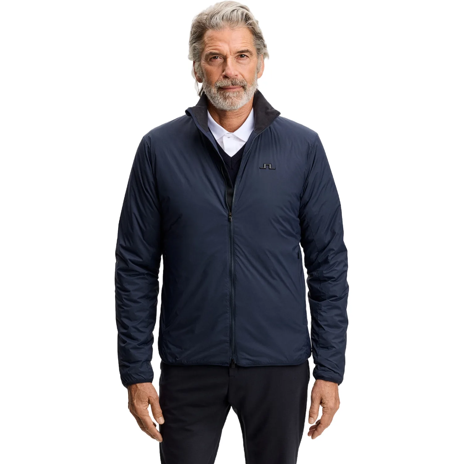 Jacke Clinton Padded, navy m - J.lindeberg - FashionsVida
