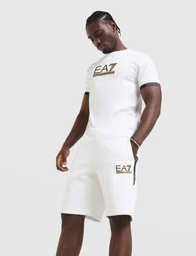 Mens Pantaloncino Tape - Bianco, bianco bianco Uomo taglia XL - Emporio armani - FashionsVida