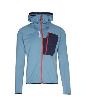 Veste polaire TRILOGY ICON LIGHTGRID à capuche bleu clair XL