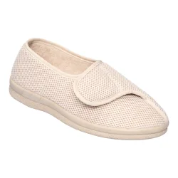 Bequem-Klettschuh H-Weite „Birgit“ 36 beige