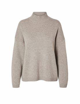 Pullover SLFCILLE beige L