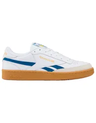 Sneakers en cuir - Club C Revenge Vintage White / Athletic Blue / Gum en Cuir - Taille 43 - Bleu