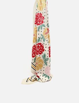 Foulard imprimé Clavelito