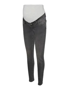 Jeans Mila Slim Fit Dg Maternity - Mamalicious - FashionsVida
