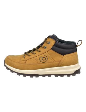 Scarponcini color cuoio in materie sintetiche con suola trekking 325ANP305069 44