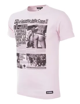 T-Shirt Copa Gazzetta Della - Rose - male - Size: XS