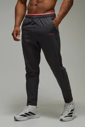 Mens Man Active Neon Logo Jogger - Charcoal - Size Medium