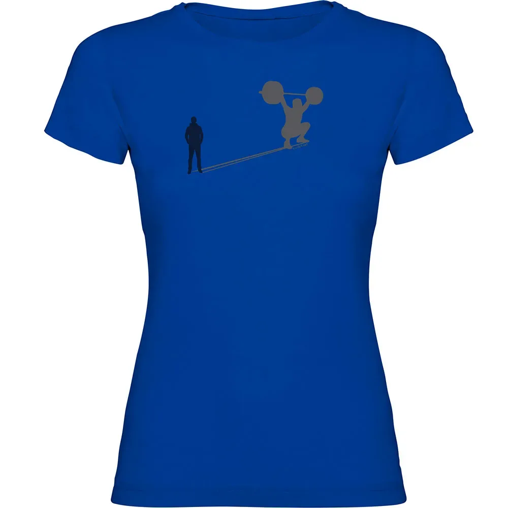 T-shirt à Manches Courtes Train Shadow Royal Blue 2XL - Kruskis - FashionsVida