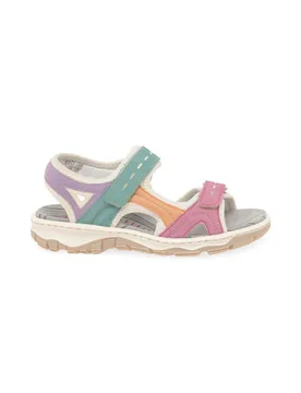 Women's 'Lyric' Sandals Size: 6.5 - Multicolor - Size: 6.5 - Rieker - FashionsVida