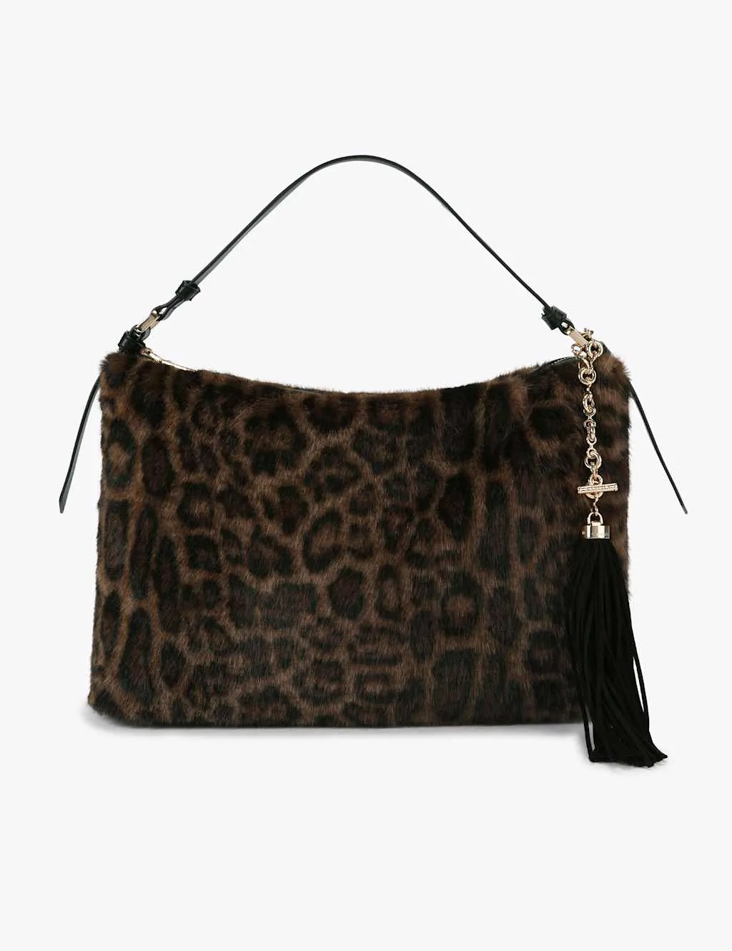 Animal Print Hobo Bag Brown female - Carvela - FashionsVida