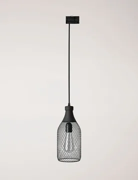 Cables Lampe Suspendue Jéroboam Bottle Track Stucchi Black One Size - Creative - FashionsVida