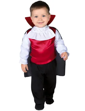 Vampirkostüm für Babys 3-teilig rot-schwarz - FIESTAS GUIRCA, S.L. - FashionsVida