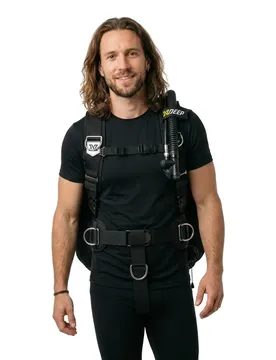 Ala Zeos 38 Deluxe Stainless Steel Backplate Xl Weight Pockets