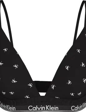 Reggiseno Triangle Modern Black Diamond Logo Print XS