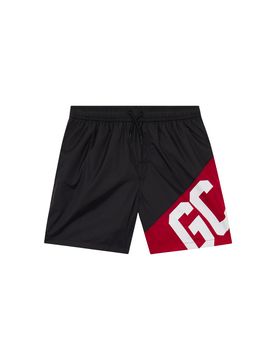 GCDS COSTUME BAND LOGO SWIM SHORTS