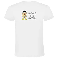 T-shirt à Manches Courtes Born To Swim