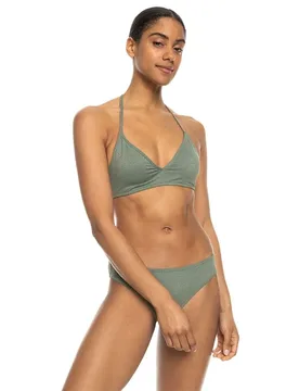 Bikini Shiny Wave Agave Green L - Roxy - FashionsVida