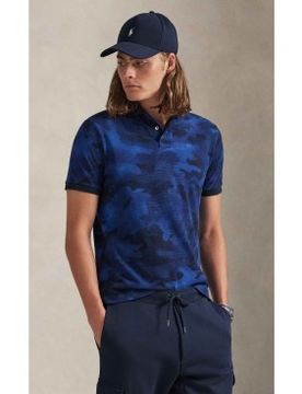 Para hombre. 710P04010001 Polo de piqué Custom Slim Fit (S), Casual, Algodón, Manga corta