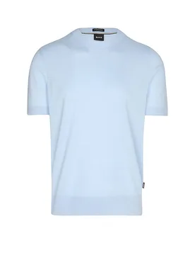 T-Shirt UMAURO hellblau L herren - BOSS - FashionsVida