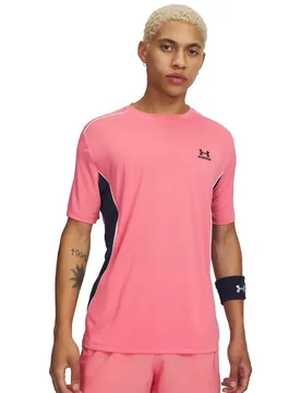 T-shirt à Manches Courtes Tech Sport Pink S - Under armour - FashionsVida