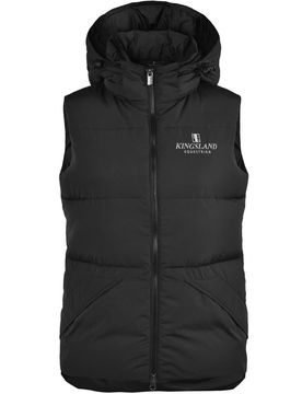 Daunenweste Unisex, black XL