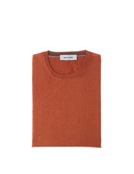 Maglia lana seta ARANCIONE 56
