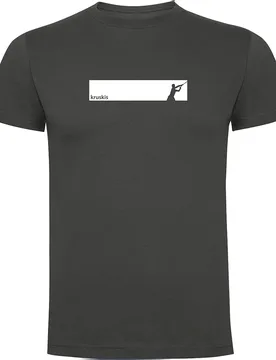 Fish Frame Short Sleeve T-shirt Dark Grey S Men - Kruskis - FashionsVida