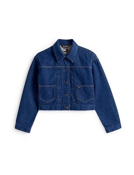 Jeansjacke dunkelblau S damen