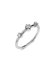 Ring TEENY Steel silber S damen