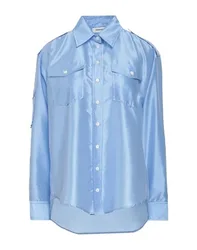 SANDRO Hemd Damen Azurblau 1 Damen