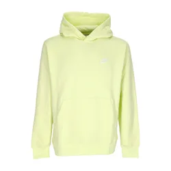 Felpa Cappuccio Uomo Sportswear Club Fleece Hoodie Luminous Green/luminous Green/white