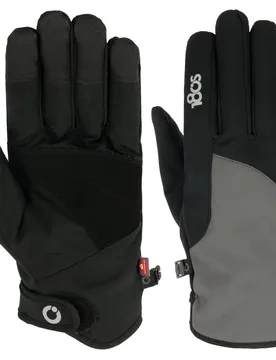 Urban Touchscreen Gloves by - black-grey - Size: L - 180S - FashionsVida