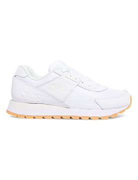 Scarpe bianche in nylon con inserti Essential Runner 37½
