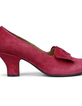 Women's Wide Fit 'Donna' Heels in Bright Pink Size: 4.5 - Bright Pink - Size: 4.5 - Hotter - FashionsVida