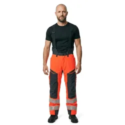 Pantalon De Travail Accelerate Safe 19090 Winter Hi-Vis Red / Dark Navy 5XL
