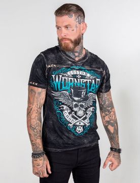 T-Shirt - Elegantly wasted Tee-Black - S bis 3XL - für Männer - Größe M - schwarz - Männer - male