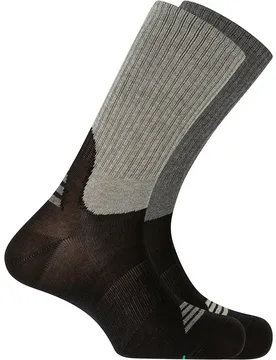 Pack de 2 pares de calcetines de hombre de algodón deportivos multicolor - Punto Blanco - FashionsVida