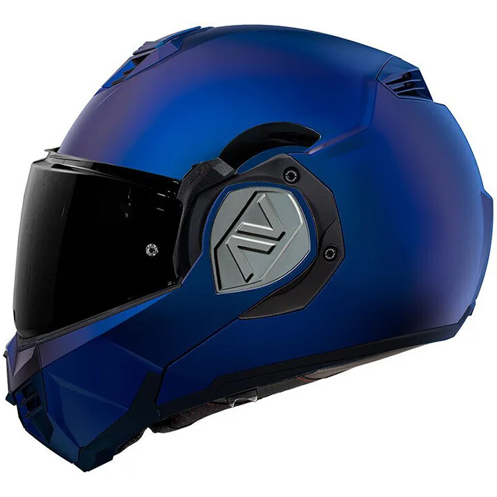 Casco Modulare P/J FF906 ADVANT SOLID Navy Opaco Blue taglia M - LS2 - FashionsVida