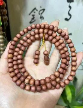 Natural red cypress wood with a pleasant fragrance, Buddhist prayer , sandalwood bracelet, carved beads for men an - Aliexpress - FashionsVida