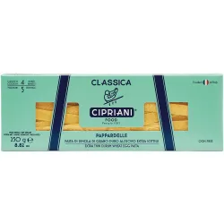 Pasta italiana Pappardelle bianchi extra fino al huevo
