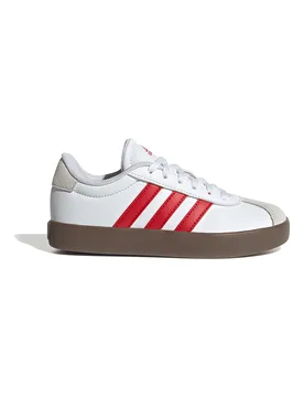 Sneakers Bianche e Rosse VL Court 3 38⅔ - Adidas - FashionsVida