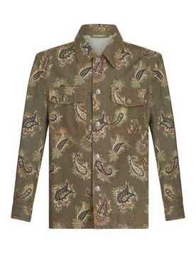 Etro Camicia in cotone stampato