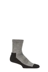 Mens and Women's 1 Pair HJ Hall Technical Rambler Anti Blister Socks Grey UK 6-11 - Grey - Size: UK 6-11