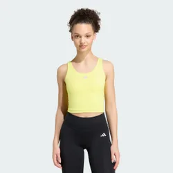 Canotta 3 Stripes Studio All Me Light Support S Pure Lemon