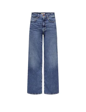 Vaqueros de talle alto y pernera ancha ONLMADISON azul L/L34 - Only - FashionsVida