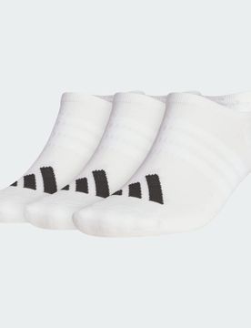 CALZE PERFORMANCE 3 PACK NO SHOW 31-33 White