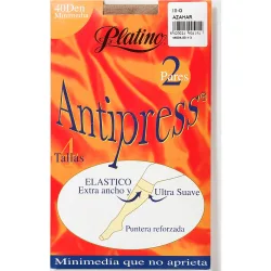 Pack de dos pares de minimedias de 40 deniers de mujer